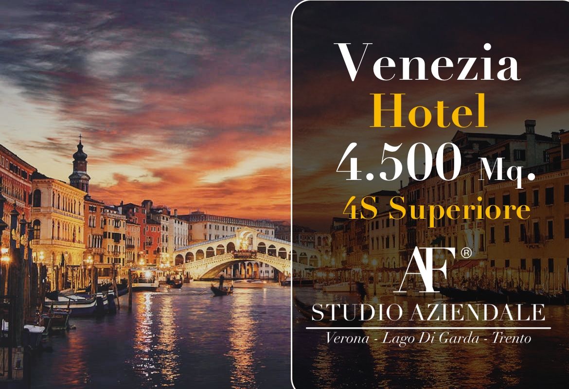 .·. VENEZIA HOTEL 4 STELLE MQ 4.500  ZONA SAN MARCO PONTE RIALTO .·. 